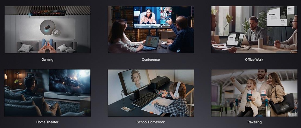 MINIX USB Type-c to HDMI Wireless Display Adapter Display Dongle 165ft 50M Transmits