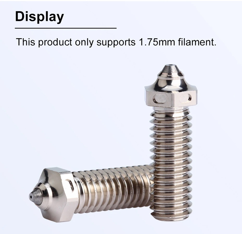 Trianglelab 0.6mm Tungsten Carbide Volcano ZSTC Nozzle