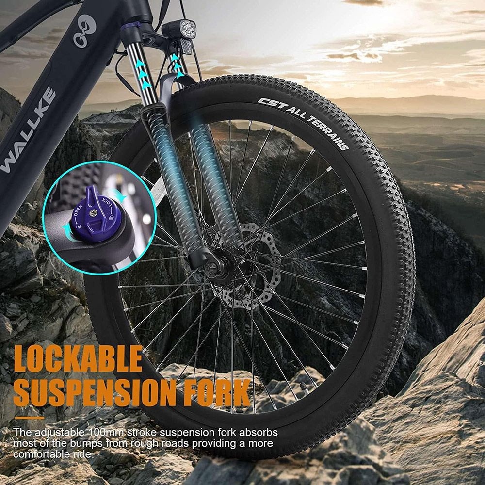 WALLKE F1 Mountain Electric Bike, 26