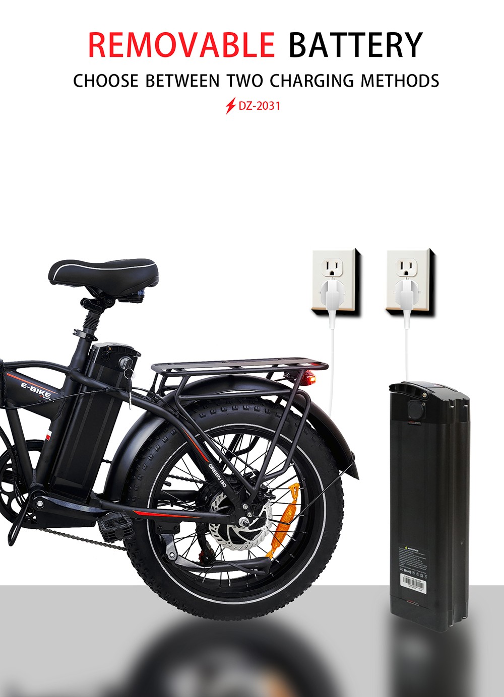 BAOLUJIE DZ2031 Electric Bike, 500W Motor 48V 13Ah Battery 20*4.0inch Tire 35-45km Range 40km/h Max Speed SHIMANO 7-speed Mechanical Disc Brake - Grey