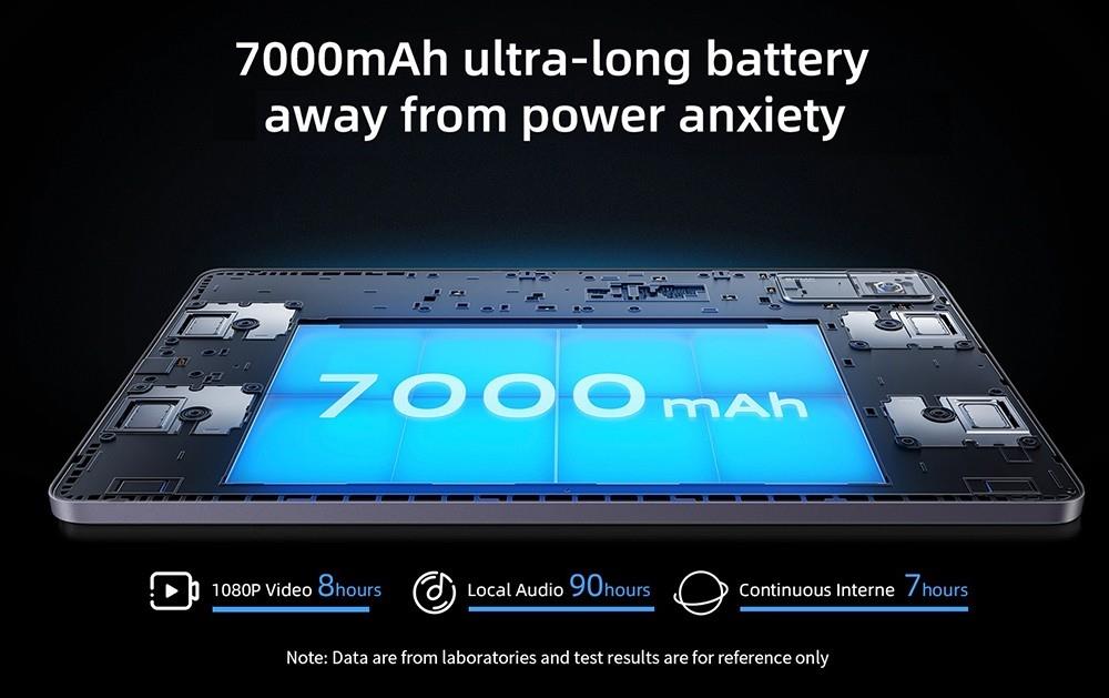 BMAX I10 Pro 10.1 inch Tablet, UNISOC T606 Octa Core, Android 13 Multi-language, 4GB+4GB Expansion RAM 128GB ROM, 1280x800 HD IPS Touch Screen, 2.4G/5G WiFi Bluetooth 5.0, 13MP+5MP Cameras, 4G LTE, Nano SIM+MicroSD Card Slot- EU Plug