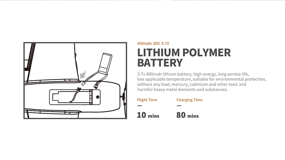 XK A260 F8F RC Airplane 384mm Wingspan 2.4G 4CH 3D/6G System RTF