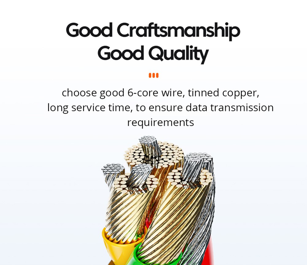 ESSAGER 100W Type-C to Type-C Data Cable, PD Fast Charging, 480Mbps Transmission Speed, for MacBook / Tablet / Huawei Samsung Mobile Phone - 2m Cable