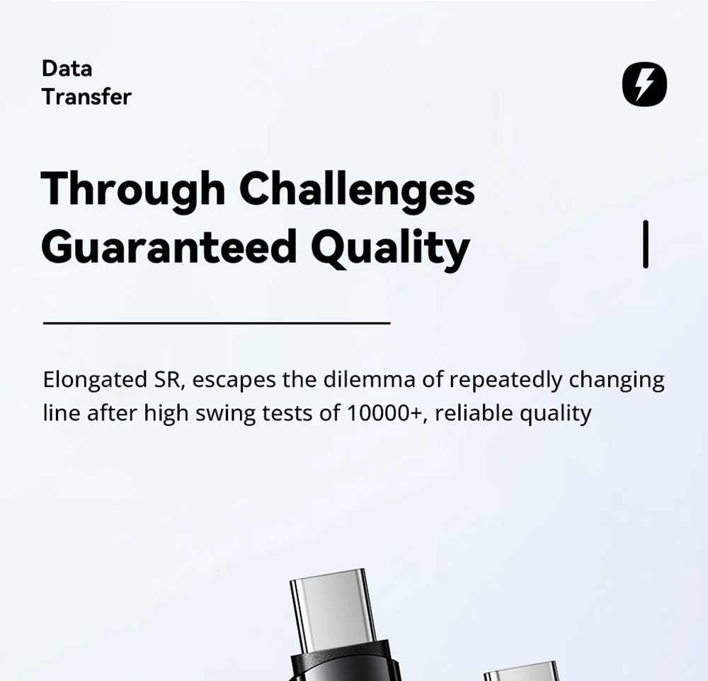 ESSAGER 240W 5A Fast Charging Data Cable, Type-C to Type-C, 480Mbps Transfer Rate, for Macbook iPad Huawei Samsung Xiaomi Redmi Mobile Phones, 1m Cable