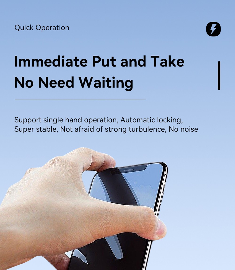 Essager Qi 15W Wireless Charger Car Phone Holder, Air Outlet Mount, for iPhone 14 13 12 X Pro Max / Xiaomi Huawei Fast Charging