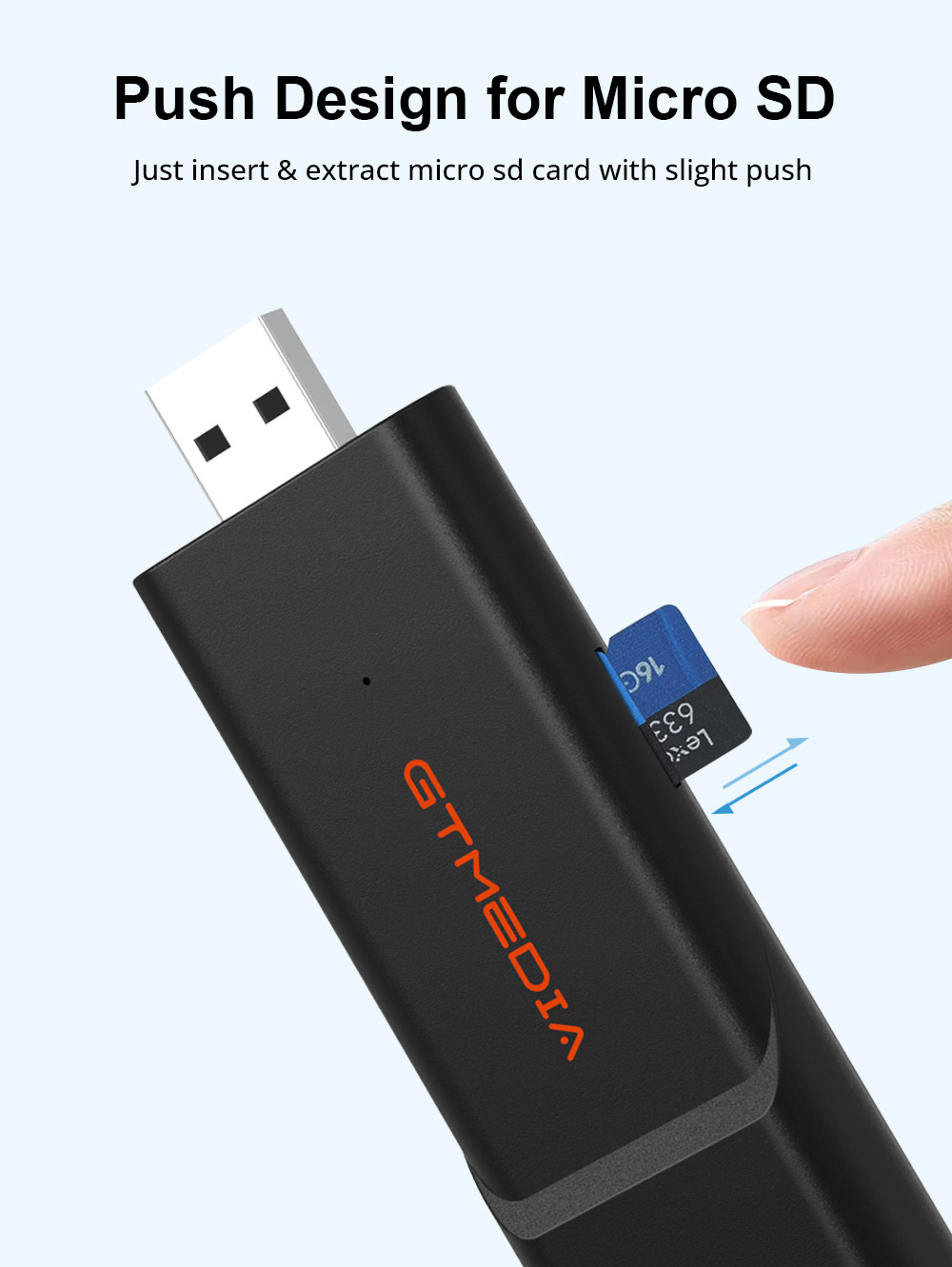 GTMEDIA HDTV Mate TV Stick, Support DVR Recording & Playback, External USB/TF DVR, 4K UHD USB 3.0 Interface, ATSC 3.0/1.0 TV Tuner for Android 9.0 and above TV/TV Box/PC/Laptop/Phone