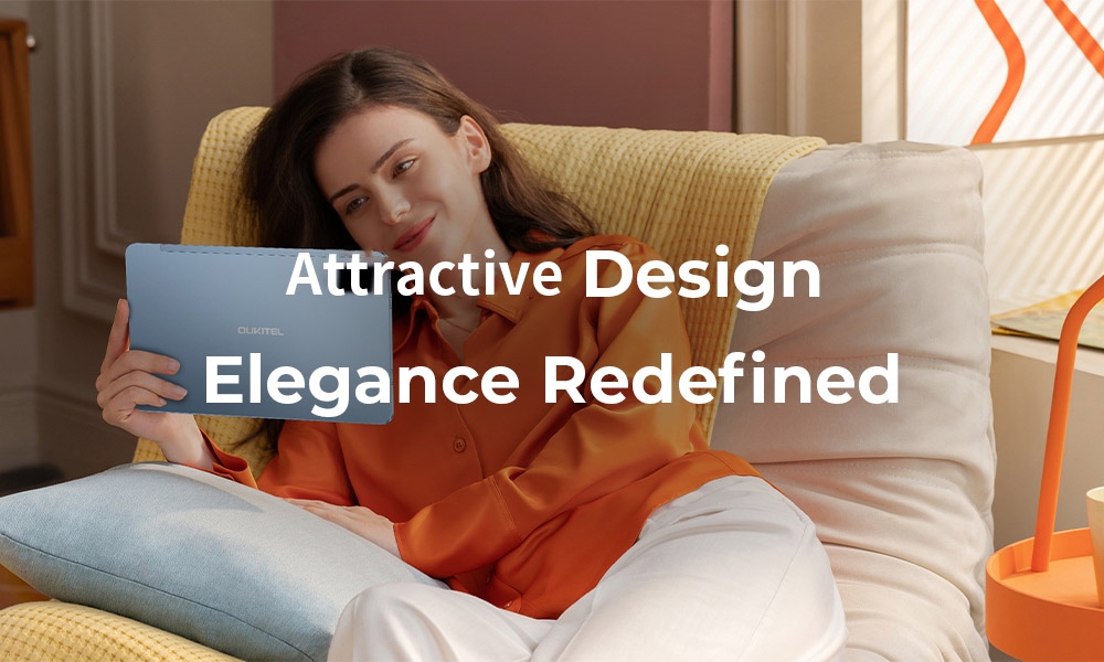 OUKITEL OT5 12-Inch Tablet, Android 13, 2000x1200 IPS Screen, MediaTek Helio G99, 12GB RAM 256GB ROM, 11000mAh Battery, Support Dual SIM Card, GPS/GLONASS/BDS/Galileo, 8MP Front Camera+16MP Main Camera+2MP Macro Camera, Bluetooth 5.2 - Black