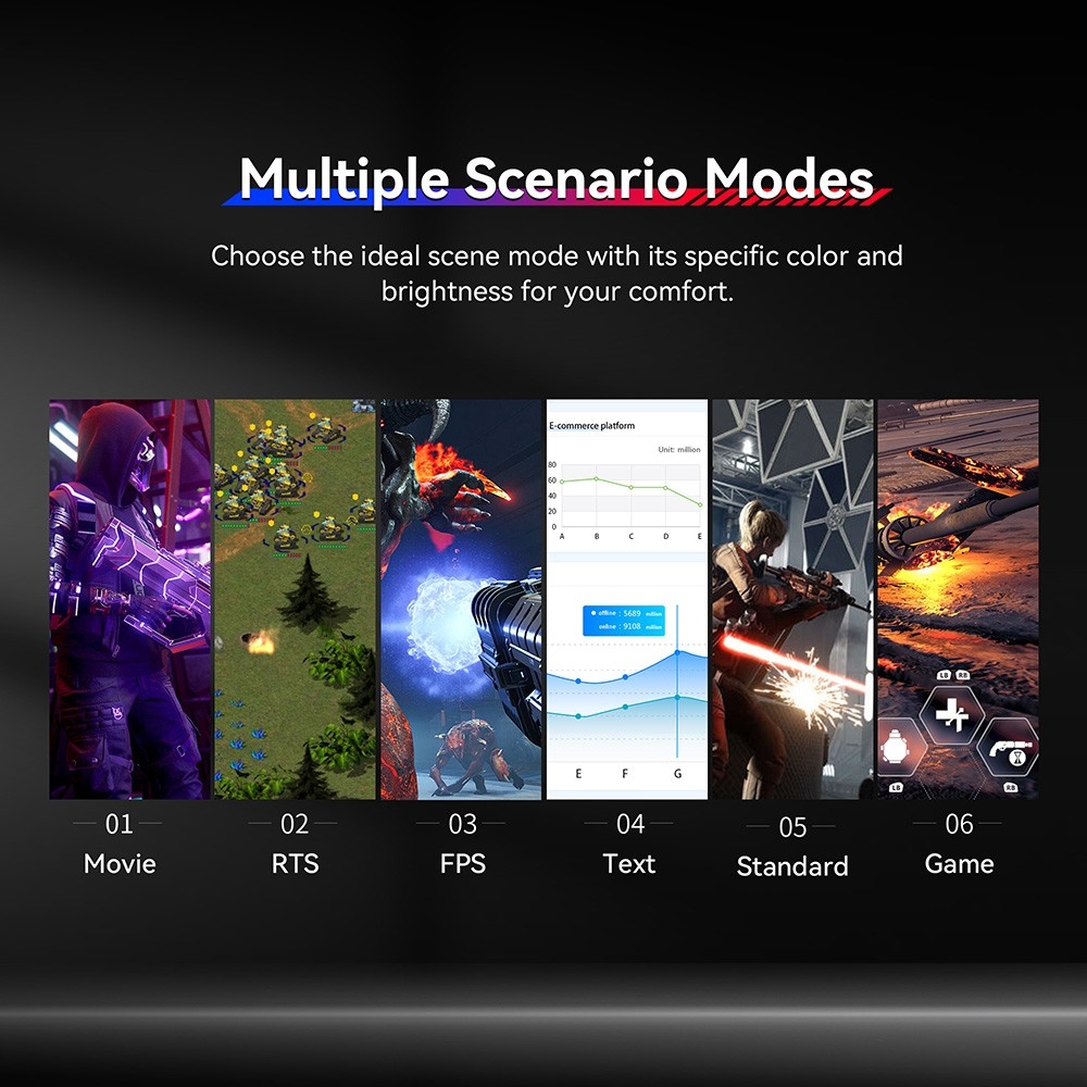TITAN ARMY C32C1S Gaming Monitor, 31.5-inch 2560x1440 2K 1500R Curved Screen, 240Hz Refresh Rate, HDR400 Brightness, 1ms MPRT, Adaptive Sync, 99% sRGB, Support PIP & PBP Display, Low Blue Light