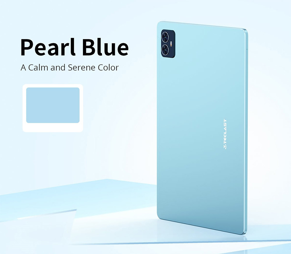 Teclast M50HD 10.1-inch Tablet, 1920x1200 IPS Screen, Unisoc T606 8-Core, 8GB RAM+128GB ROM, Android 13, 5MP+13MP Camera, 6000mAh Battery Type-C Charging, GPS/Galileo/GLONASS/BDS, 2.4G/5G Dual band WiFi Bluetooth 5.0, Dual 4G SIM/Micro SD Slot - EU