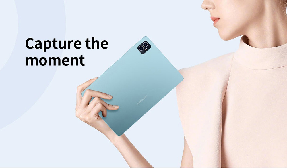 Teclast M50HD 10.1-inch Tablet with Leather Case, 1920x1200 IPS Screen, Unisoc T606 8-Core, 8GB RAM+128GB ROM, Android 13, 5MP+13MP Camera, 6000mAh Battery, GPS/Galileo/GLONASS/BDS, 2.4G/5G Dual band WiFi Bluetooth 5.0, Dual 4G SIM/Micro SD Slot - EU