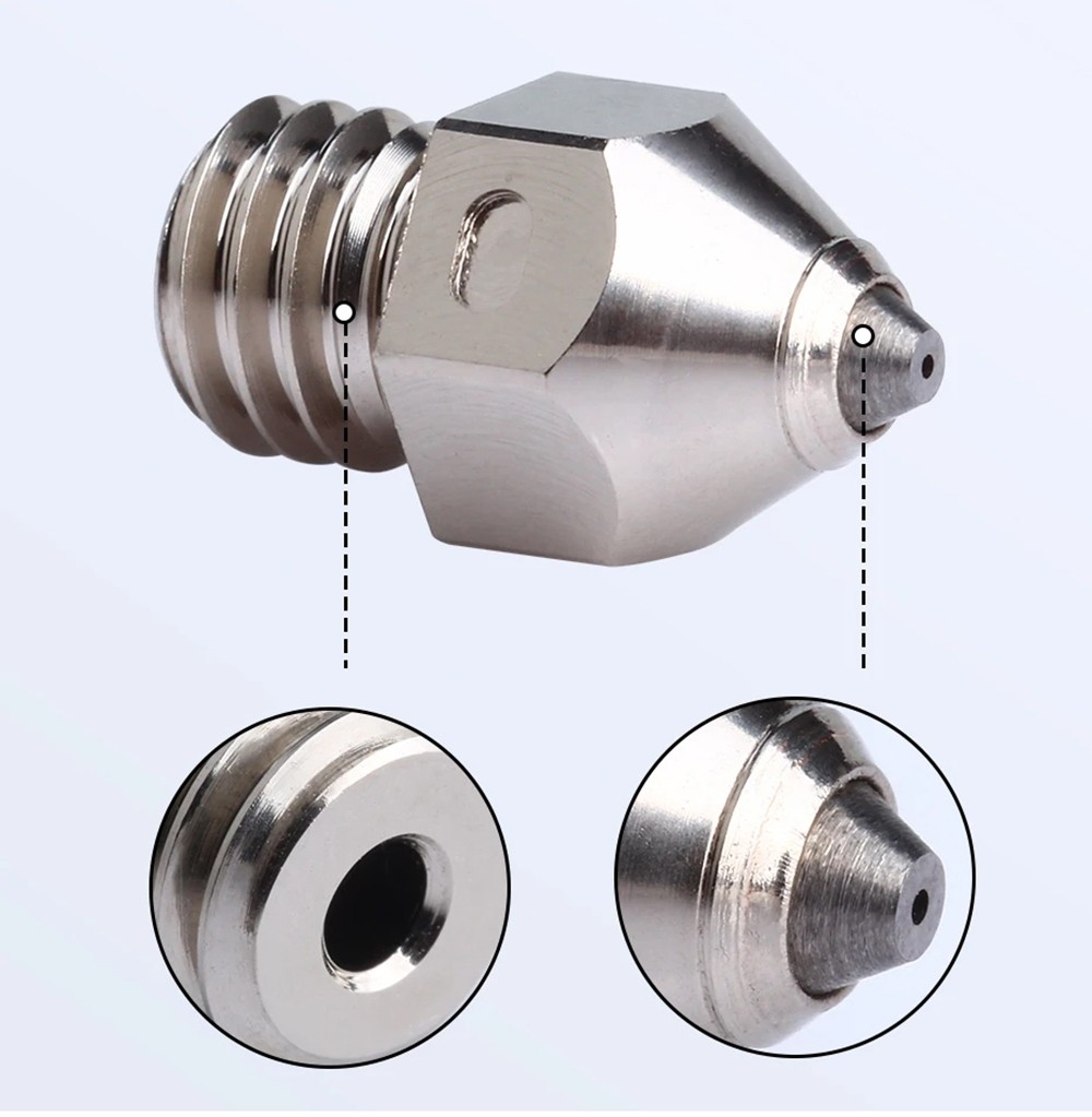 Trianglelab 0.6mm Tungsten Carbide MK8 ZSTC Nozzle