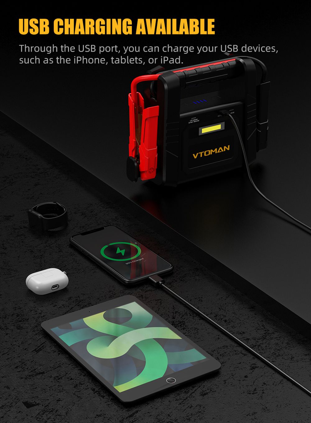 VTOMAN V4000 Jump Starter