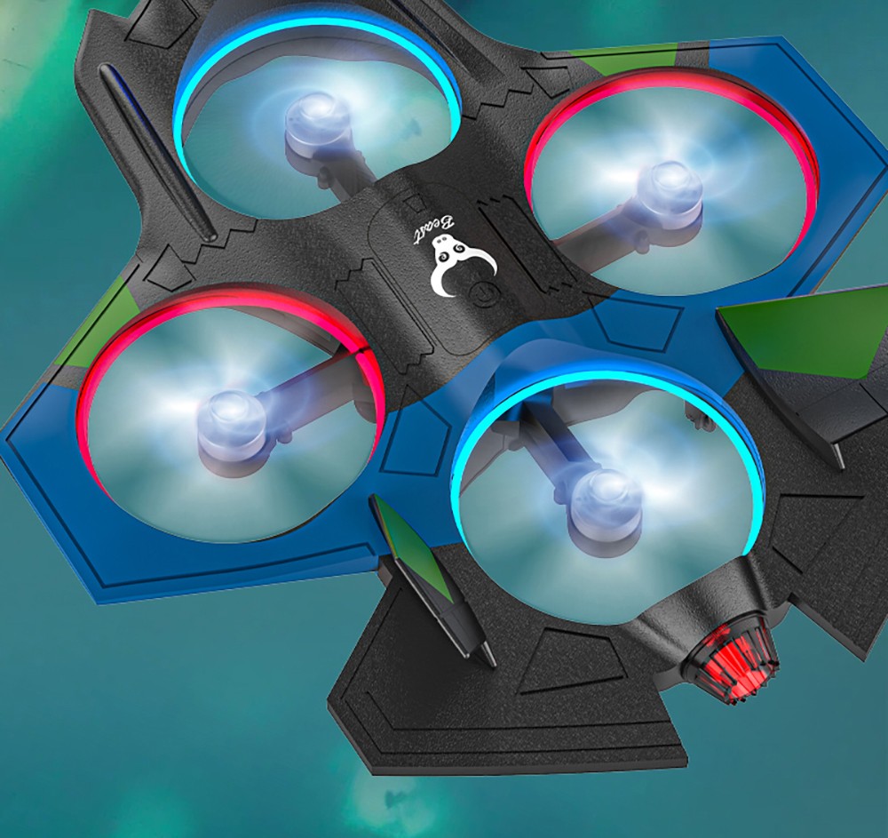 ZLL SG100 Plus 2 RC Glider Drone with HD Camera, Brushless Motor 360° Stunt Tumble 3 Gear Speeds - 3 Batteries