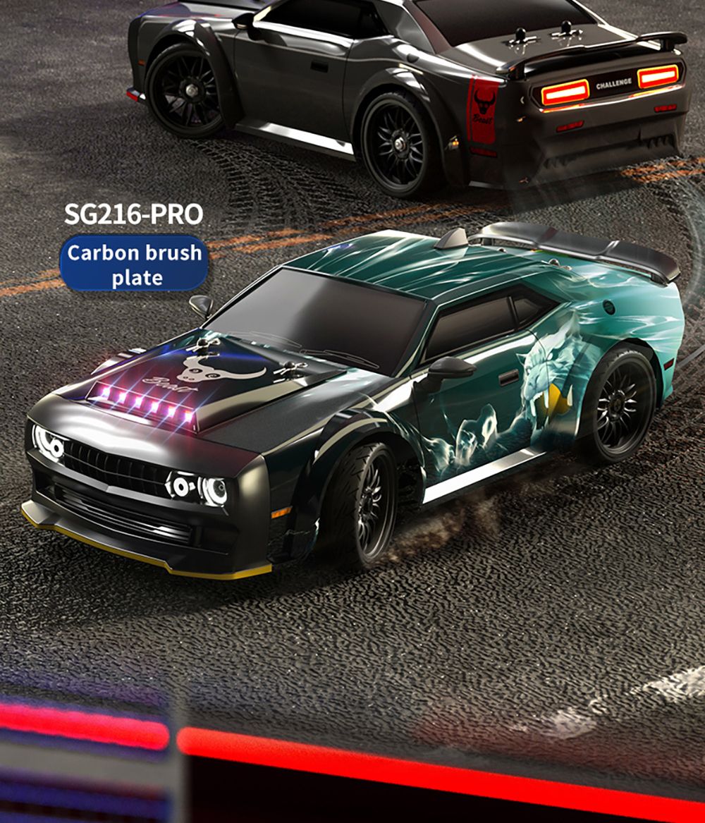 ZLL SG216 Max 4WD RC Car 4500 KV Brushless Motor 70km/h 2.4GHz Full Ratio Throttle/Steering - 3 Batteries