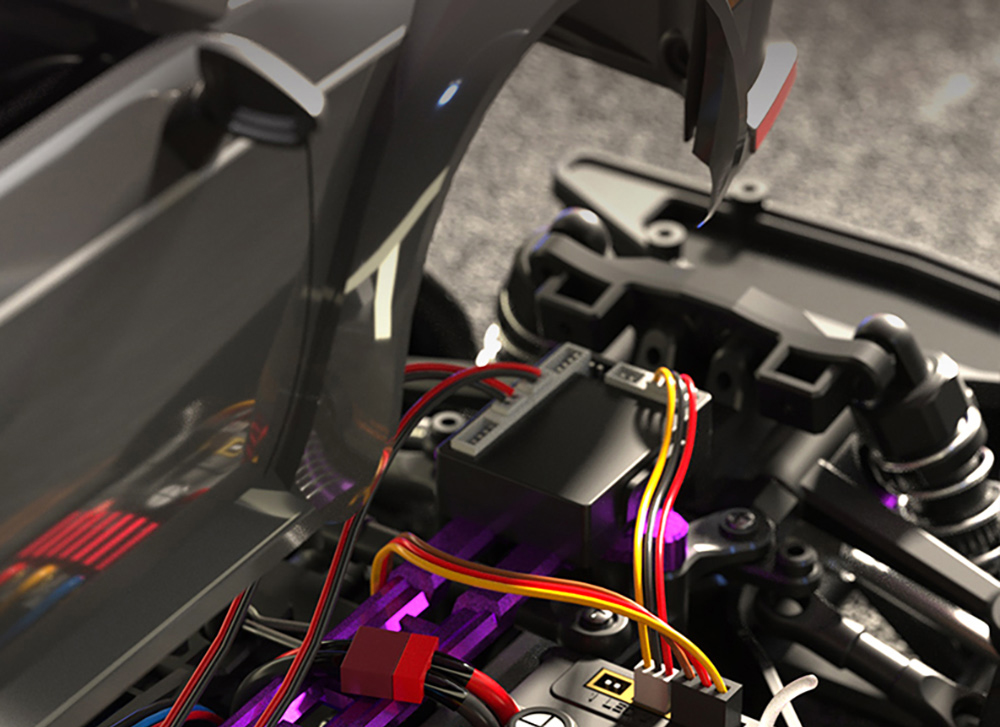 ZLL SG216 Max 4WD RC Car 4500 KV Brushless Motor 70km/h 2.4GHz Full Ratio Throttle/Steering - 3 Batteries