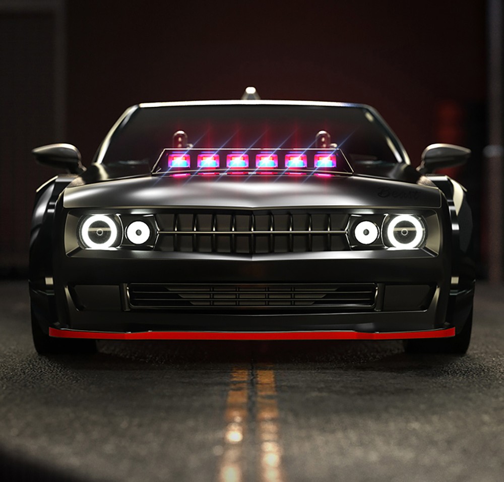 ZLL SG216 Pro 4WD RC Car Carbon Brush Magneto 40km/h 2.4GHz Full Ratio Throttle/Steering - 3 Batteries