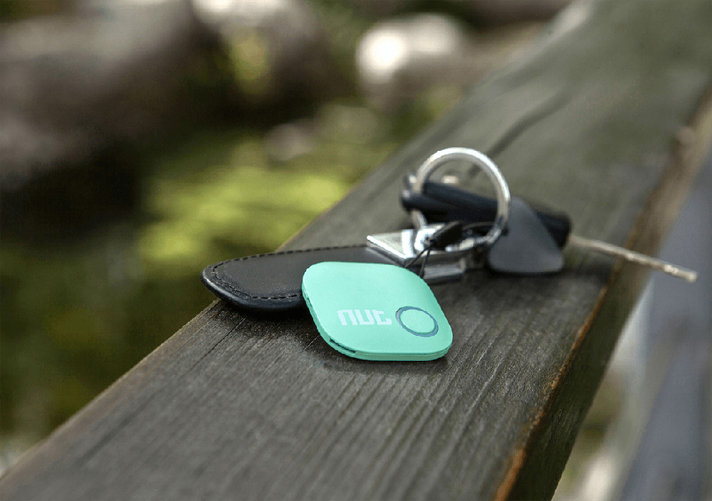 Nut 2 F5D Finder Mini Bluetooth Tracker Anti Lost Reminder for Pet Wallet White
