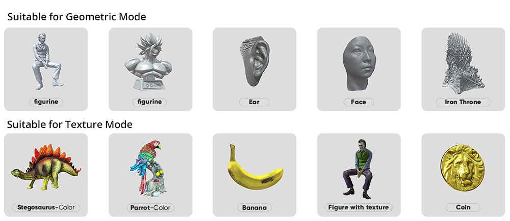 3DMakerpro Seal 3D Scanner, 0.01mm Accuracy, 0.05mm Resolution, 10fps Frame Rate, Visual Tracking, Anti-Shaking, Color Scanning, 100x75mm Single Capture Range, 180-280mm Work Distance