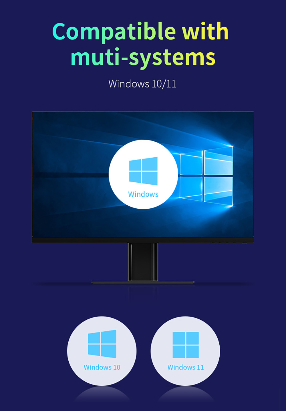 COMFAST 977AX Wireless WiFi Adapter E-Sports WiFi Dongle, 5374Mbps Tri-Band WiFi 6, USB 3.0 Plug and Play, Drive Free, WPA3 Encryption, Supports AP Mode