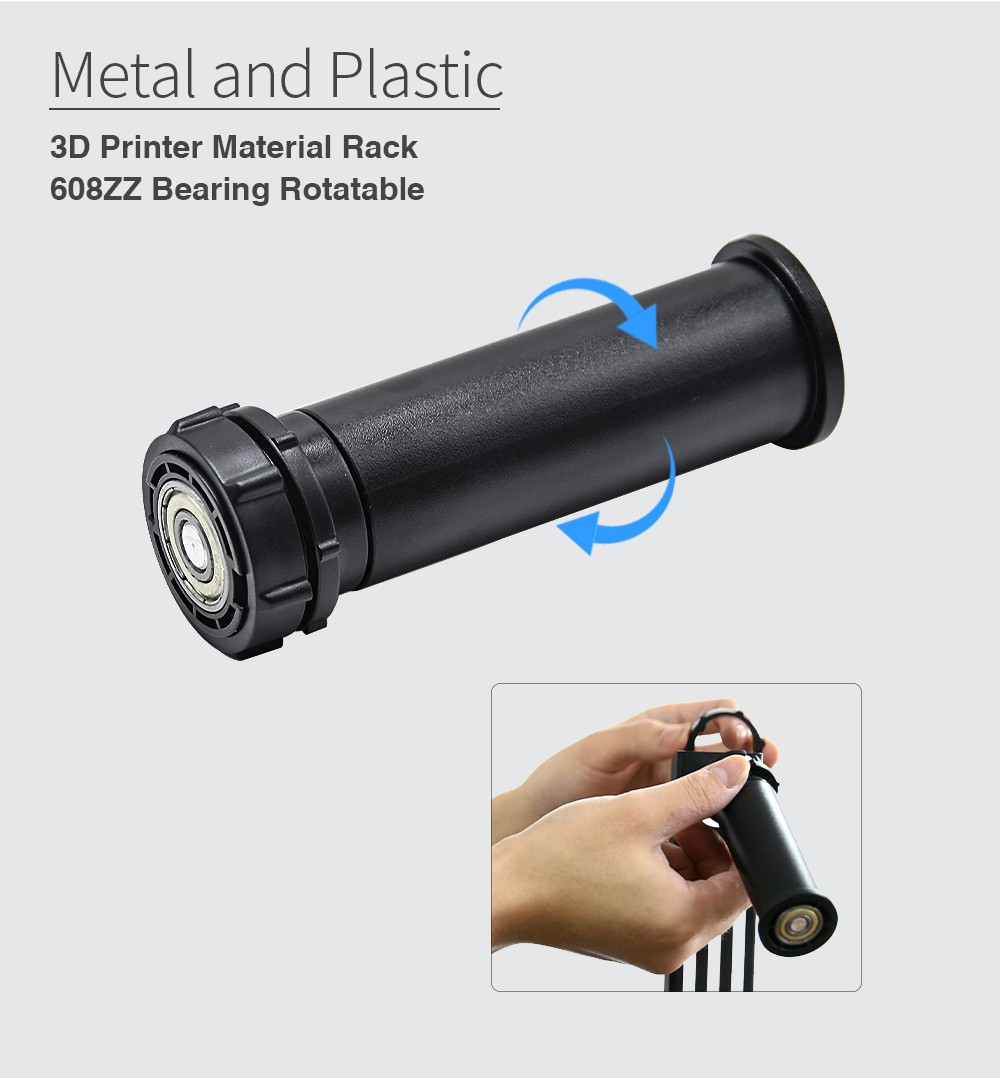 Creativity 3D Printer Rotatable Filament Bracket for Ender-3 Series, CR-10 Series