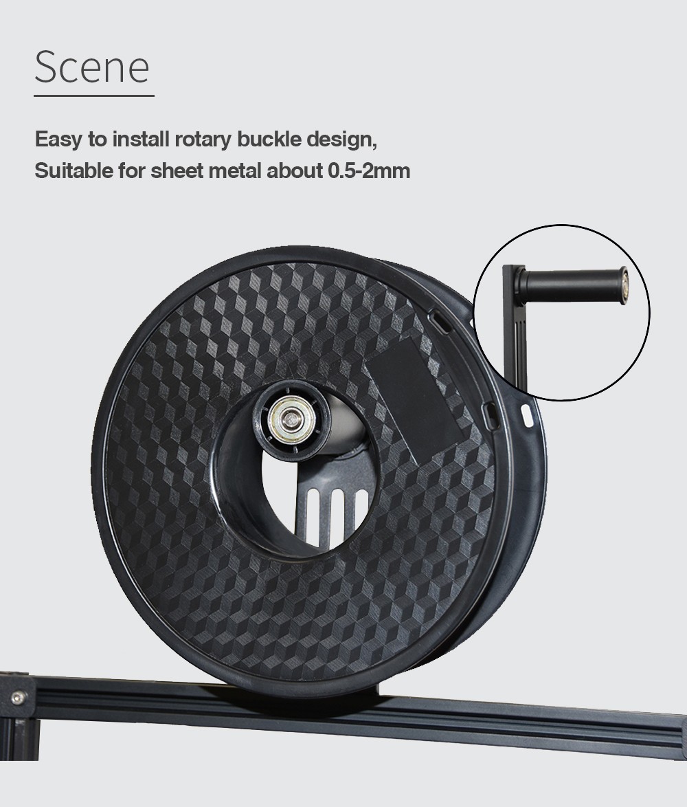 Creativity 3D Printer Rotatable Filament Bracket for Ender-3 Series, CR-10 Series