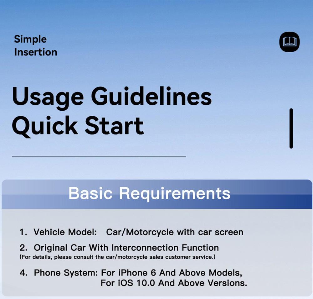 ESSAGER Wired to Wireless CarPlay, WiFi 5G Module, Split Screen Display, USB-A / Type-C Interface, for iPhone 15 / 14 / 13