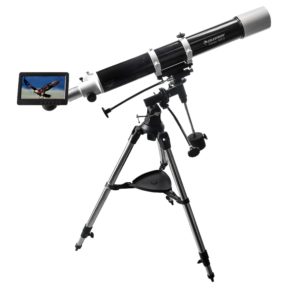 HAYEAR 7 inch Astronomical Telescope Electronic Eyepiece Recorder, HD 2K Professional Planetary Camera, 1.25 inch 31.7mm Adapter