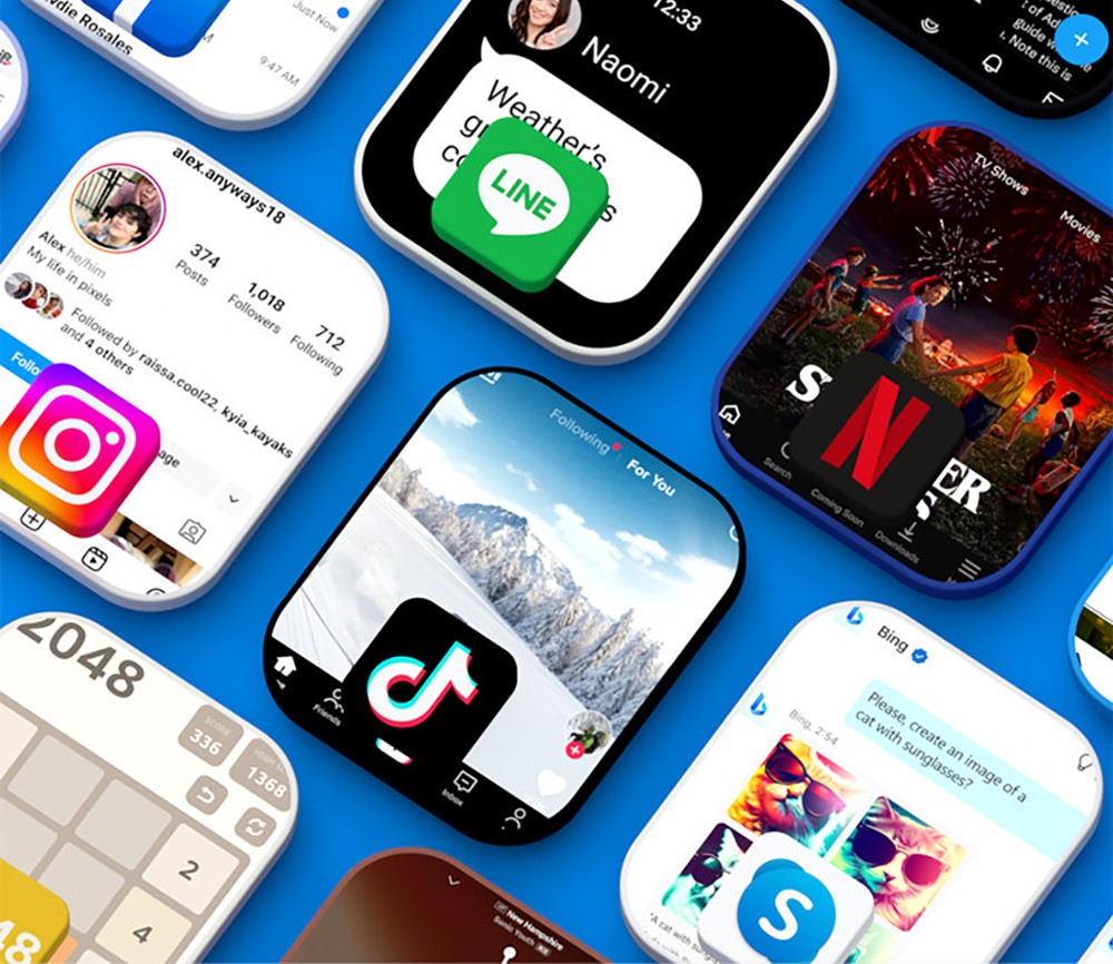 LOKMAT APPLLP 4 MAX Android Smartwatch Fitness Tracker, 2.02'' TFT Touch Screen, 4GB RAM 64GB ROM, Dual Camera - Black