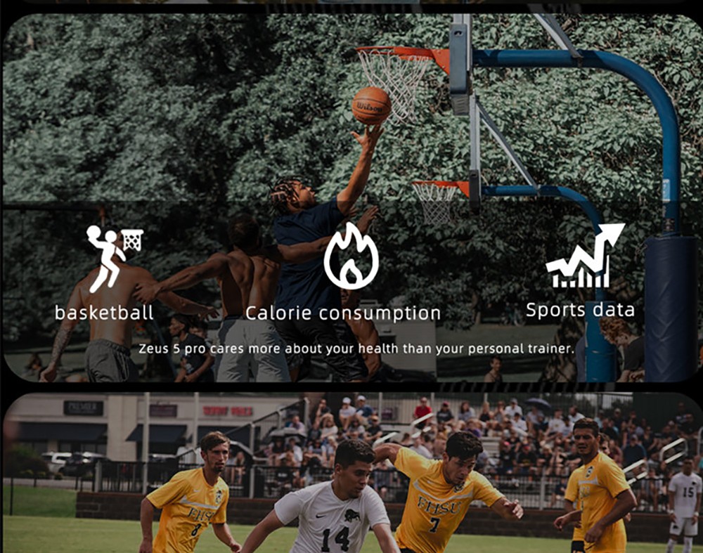 LOKMAT ZEUS 5 Pro Smartwatch Health Monitor, 1.46'' HD Screen, Bluetooth Calling, 5ATM Waterproof - Black