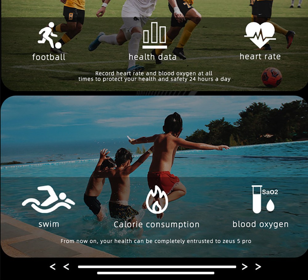 LOKMAT ZEUS 5 Pro Smartwatch Health Monitor, 1.46'' HD Screen, Bluetooth Calling, 5ATM Waterproof - Black