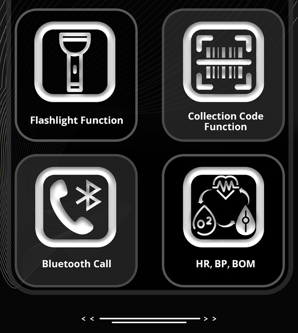 LOKMAT ZEUS 5 Pro Smartwatch Health Monitor, 1.46'' HD Screen, Bluetooth Calling, 5ATM Waterproof - Black