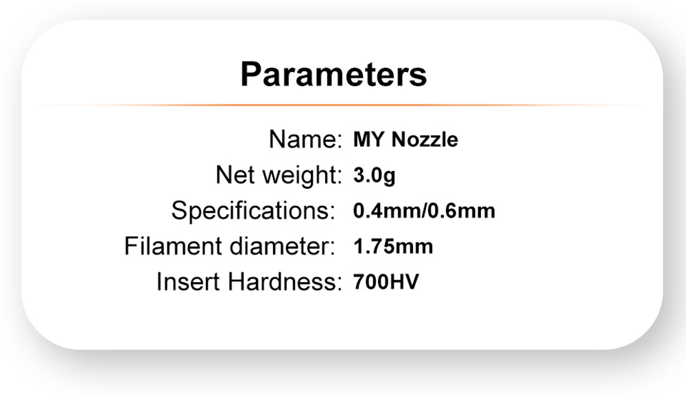 Trianglelab 0.4mm Bimetallic MY Nozzle for ELEGOO Neptune 4 / Neptune 4 Pro
