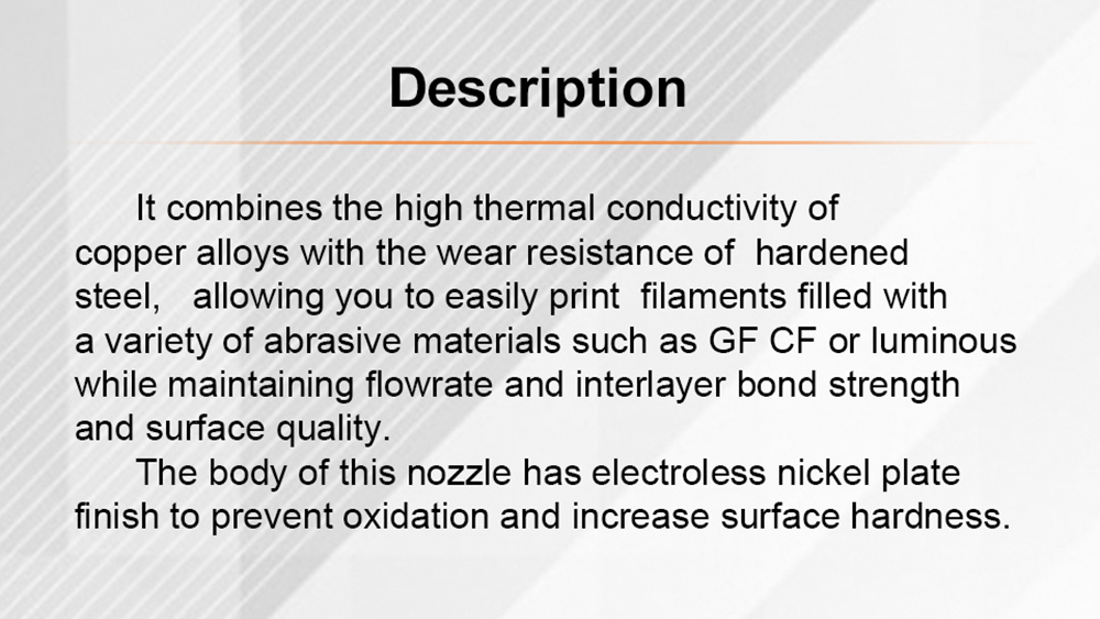 Trianglelab 0.6mm Bimetallic MY Nozzle for ELEGOO Neptune 4 / Neptune 4 Pro