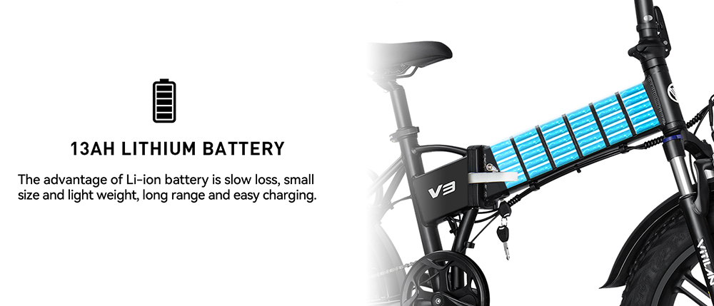 Vitilan V3 Electric Bike, 20*4'' Fat Tires 750W Brushless Motor 48V 13Ah Battery 45miles Range Disc Brakes Shimano 7 Speed LCD Display - Grey