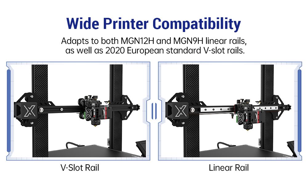 BIQU Hermit Crab V2.0 Quick Change Extruder Hotend Tool for 3D Printing - Standard Version