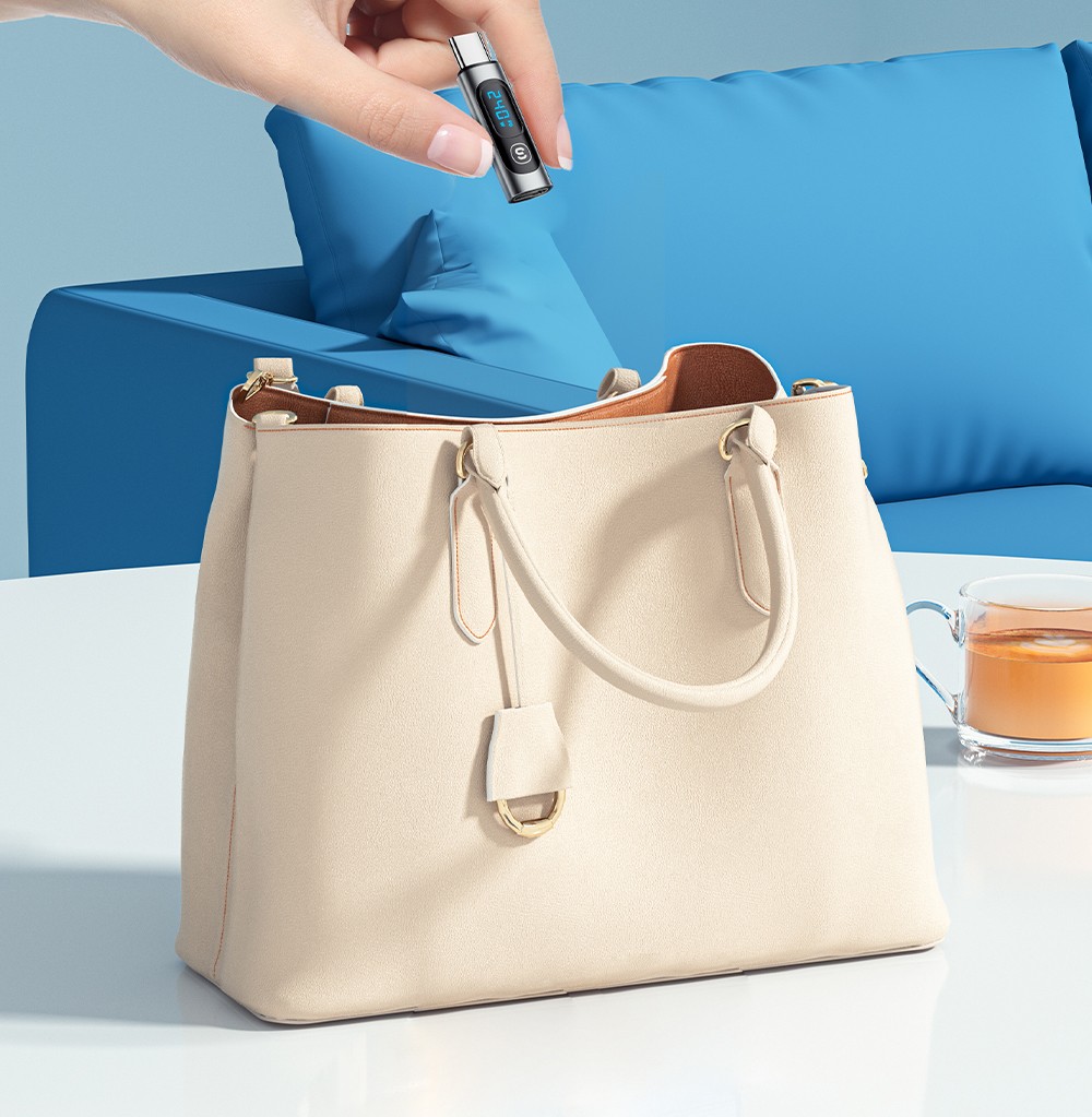 Essager 240W OTG Adapter, USB 3.0 2.0 480Mbps, Type C to Type C Digital Display, for iPhone 15 Max iPad Macbook Samsung