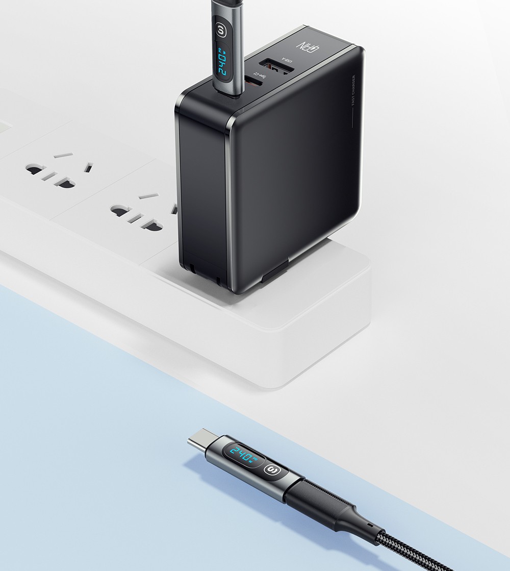 Essager 240W OTG Adapter, USB 3.0 2.0 480Mbps, Type C to Type C Digital Display, for iPhone 15 Max iPad Macbook Samsung