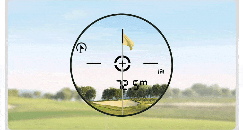 FOSSiBOT C1000 Golf Rangefinder, 1000m Max Measurement Range, 0.06s Measurement Speed, OLED Display, 6.5X Magnification, IP54 Waterproof, 5 Modes