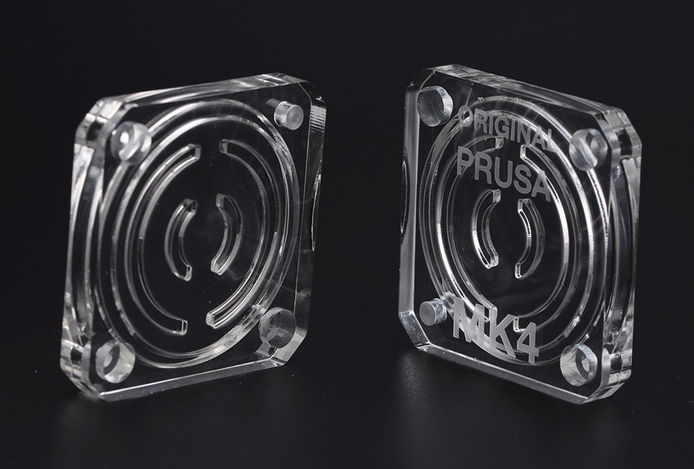 Trianglelab Transparent Gearbox Cover for Prusa MK4 - No Text Version