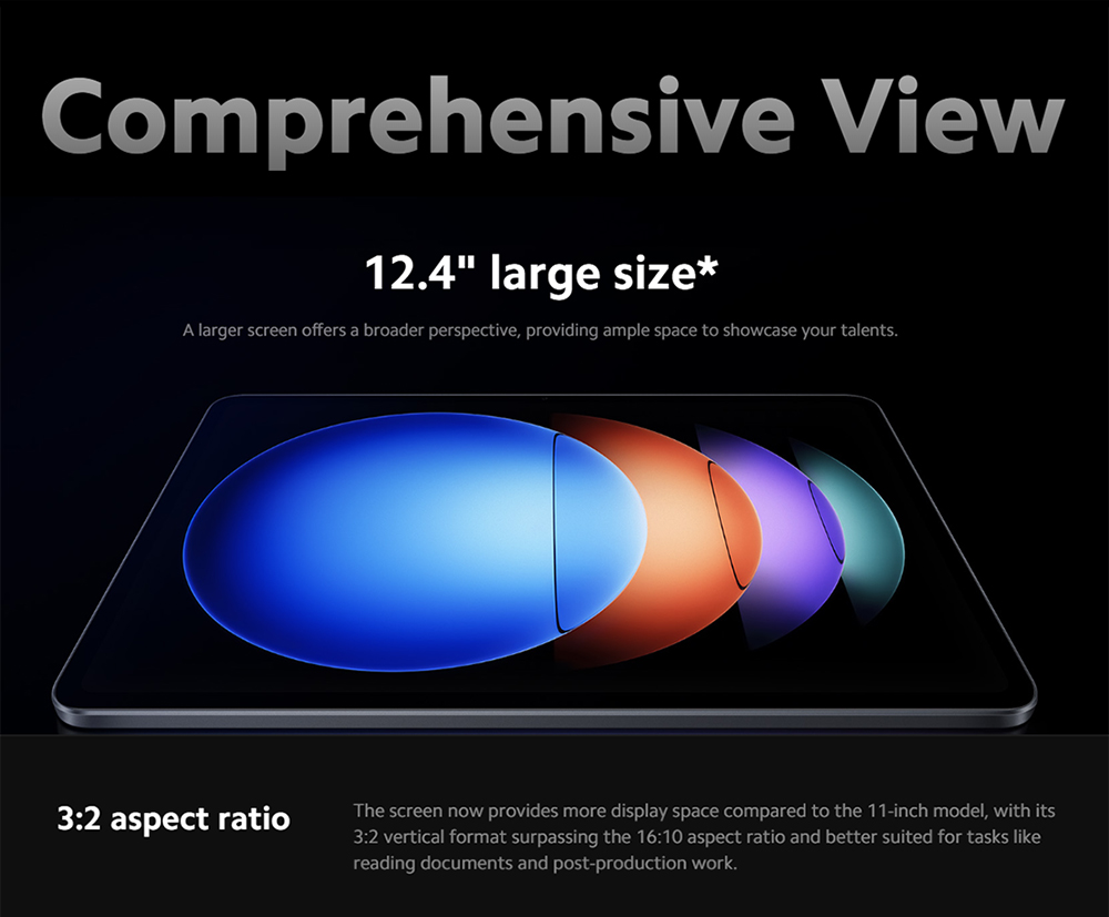 Xiaomi Pad 6S Pro 12.4'' Tablet, 3048*2032 144Hz LCD Screen, Snapdragon 8 Gen 2 CPU, 16GB RAM 1TB ROM, WiFi 7 Bluetooth 5.3, 50MP Main Camera + 32MP Front Camera, 10000mAh Battery, Supports NFC Tag - Green, Chinese Version