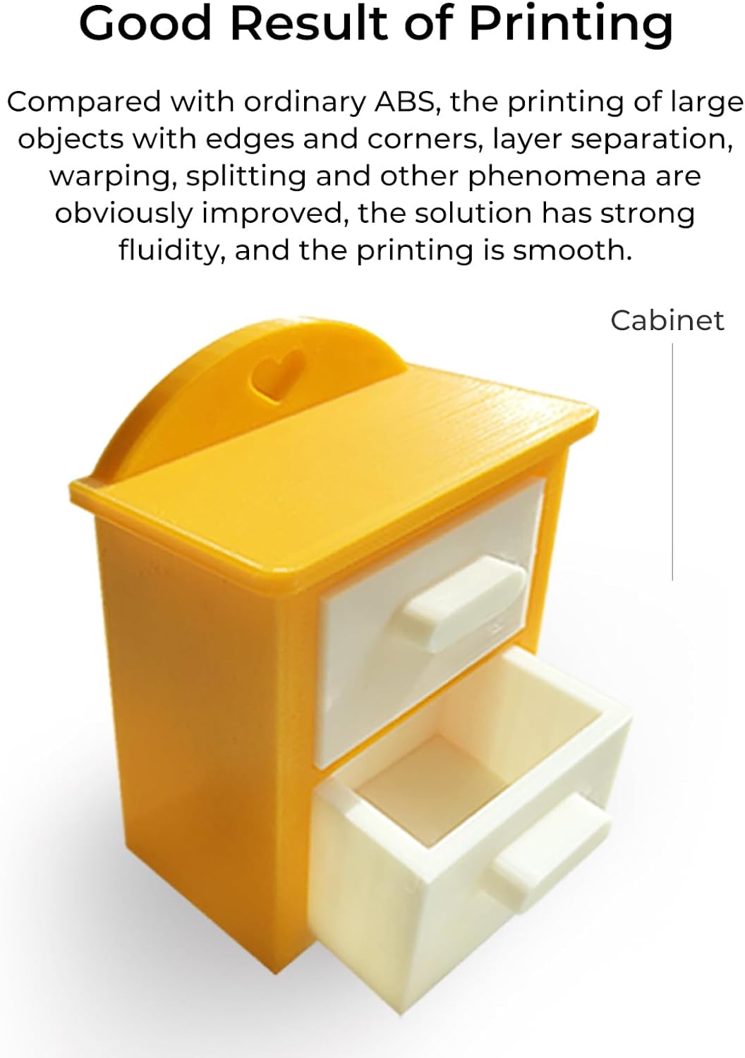 3kg Creality CR-ABS Filament - (1kg Black + 1kg White + 1kg Blue)