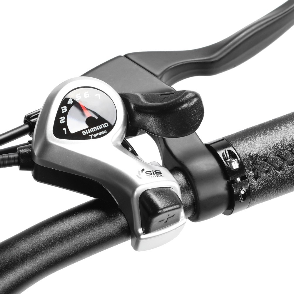 Eleglide T1 Step-Thru Electric Trekking Bike 27.5 Inch CST Tires 36V 13Ah Battery 250W Brushless Motor 25Km/h Shimano 7 Gears 100km Max Range IPX4 Waterproof 120kg Max Load Dual Disk Brakes - Grey