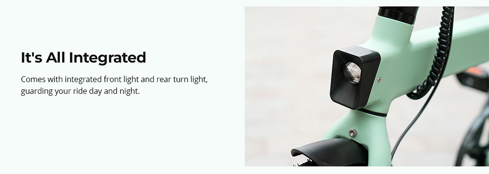 ENGWE P20 Folding Electric Bike, 250W Silent Motor Torque Sensor, 36V 9.6A Battery, 20*1.95'' Tires, 25km/h Max Speed, 100km Range, Hydraulic Disc Brakes - White