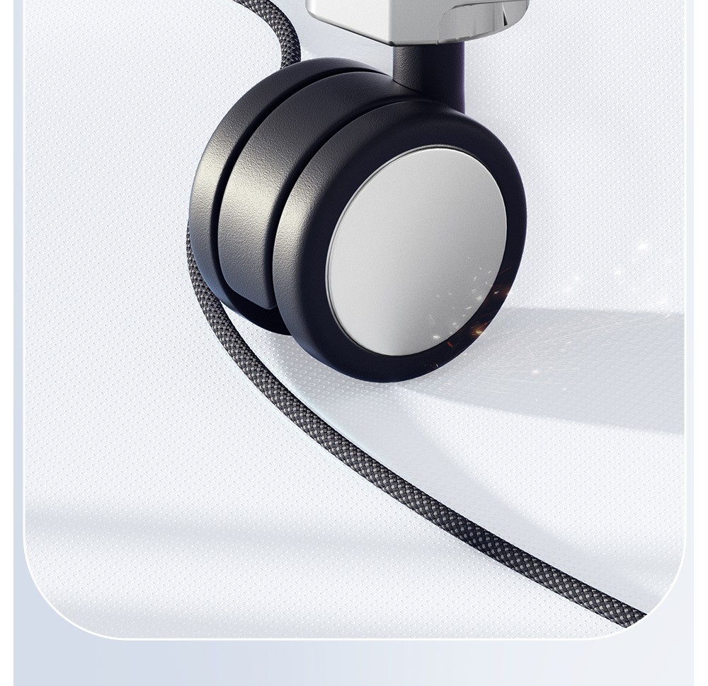 ESSAGER 100W 7A USB-A to Type-C Charging Cable, USB2.0 480Mbps, Magnetic Adsorption, Flexible Adjustment, E-Marker Chip, 1m