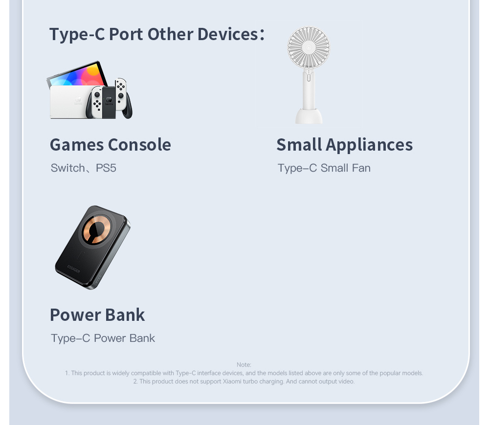 ESSAGER 100W 7A USB-A to Type-C Charging Cable, USB2.0 480Mbps, Magnetic Adsorption, Flexible Adjustment, E-Marker Chip, 1m