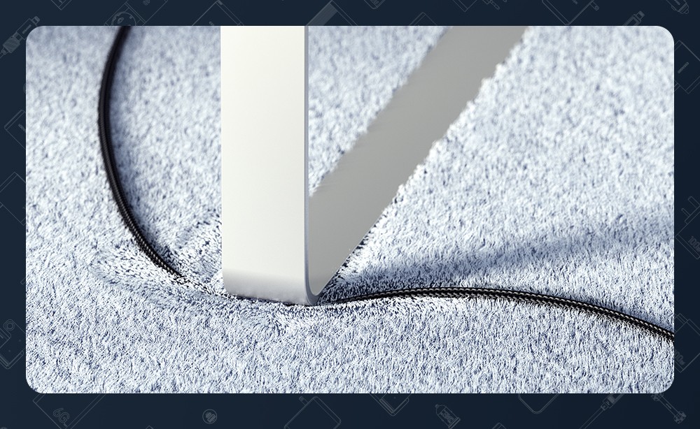 ESSAGER 240W 5A Type C to Type C Charging Cable, USB2.0 480Mbps, Digital Display, Support PD3.1 - 1m