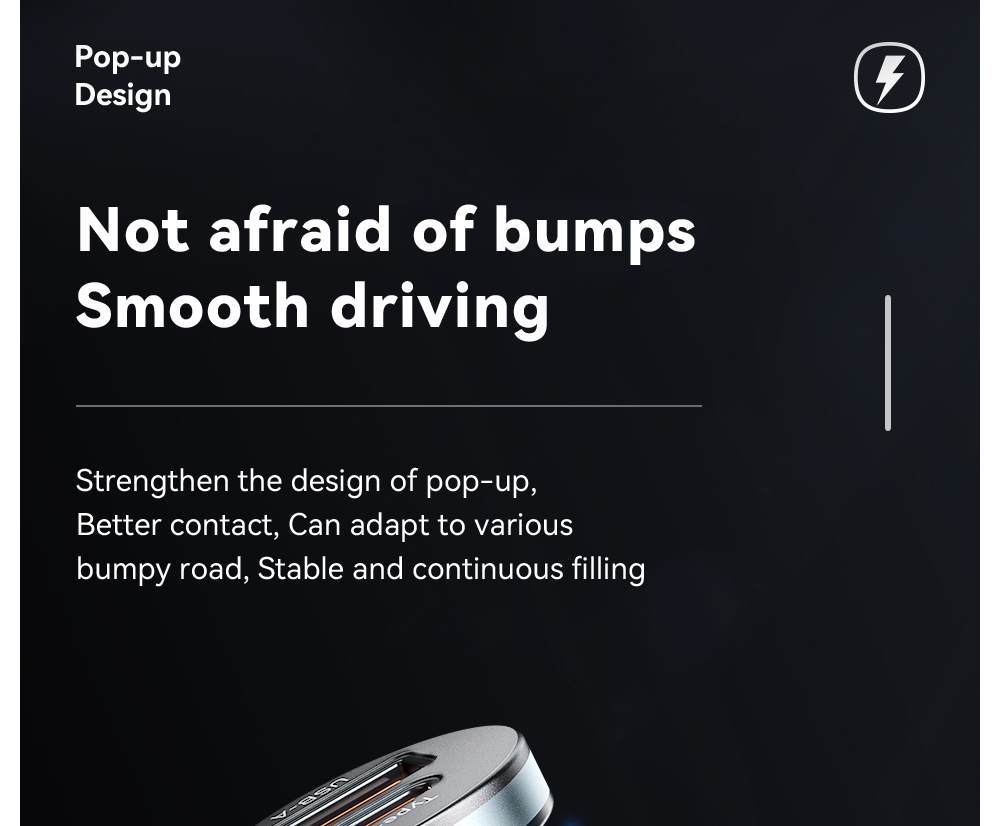 ESSAGER 30W Car Charger, USB-A+Type-C Dual Ports, PD Fast Charging, for 12-24V Vehicles - Black