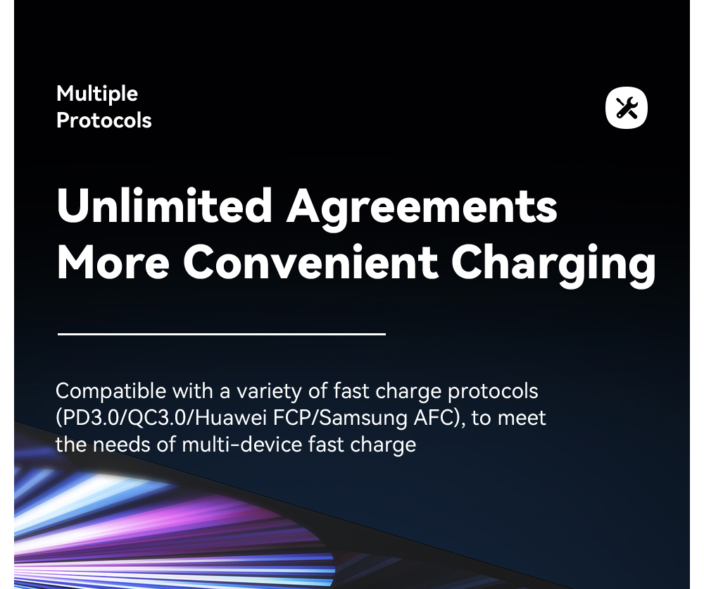 ESSAGER 54W Car Charger, USB-A+Type-C 2 Ports, PD Quick Charging, Ambient Light, Intelligent Chip - Black