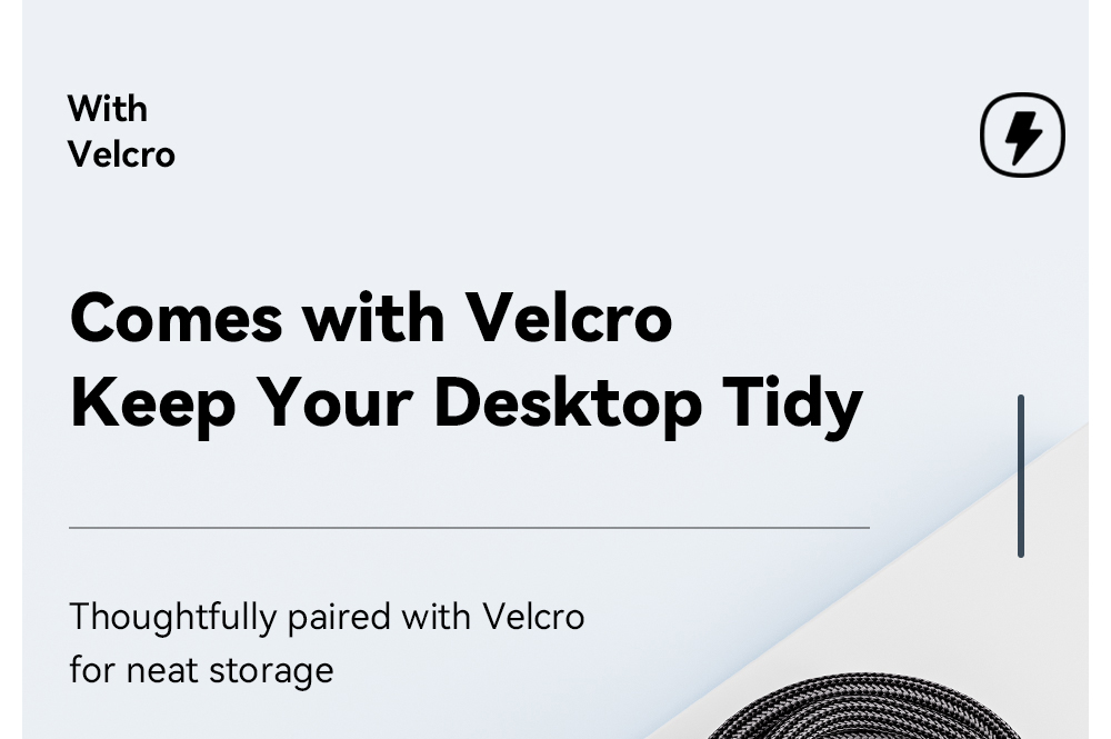 ESSAGER 65W 4 in 1 Charging Cable, USB-A/Type-C to Type-C/Lightning, 4 Charging Modes, 3A, USB2.0 480Mbps - Black