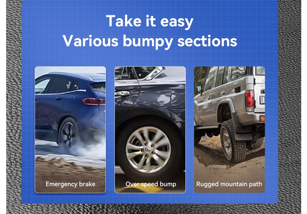 ESSAGER 80W Car Charger, Three Ports Output, 2USB-A+Type-C, Elastic Clip, Smart Chip - Gray